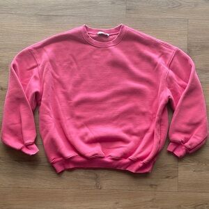 Vibrant Pink Women's Crewneck Sweatshirt